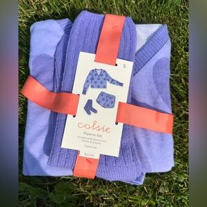 COLSIE💜PURPLE 3 Piece JAMMIE SET NWT